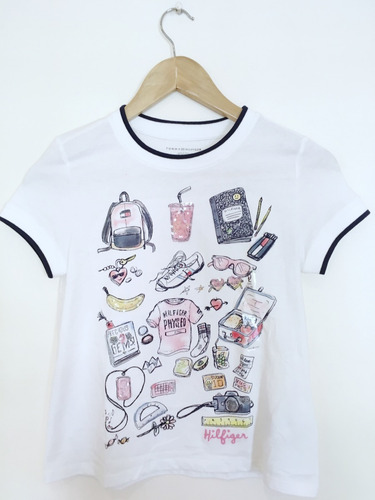 Remera Tommy Hilfiger Niña 12 Años