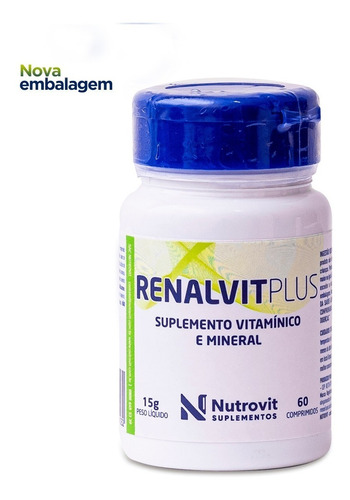 Renalvit Plus 60 Caps  Nutrovit