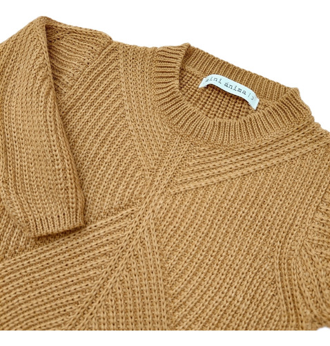 Sweater Diagonales Mini Anima Tejido Abrigo Bebe Kids Dijon