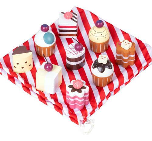 Cupcake En Miniatura De 9 Piezas, Deliciosos Postres Con