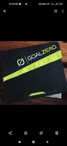 Imagen 1 de 4 de Cargador Panel Solar Goal Zero