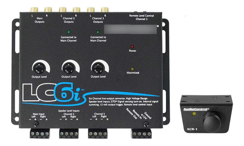Audiocontrol Lc6i Black 6 Channel Line Out Converter With I.