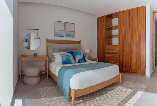Departamento En Venta 1rec + Estudio|a Pie De Playa Bucerias!!! Ab