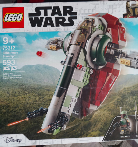 Lego Nave De Boba Fett 75312 593 Boba Fett (Usado)