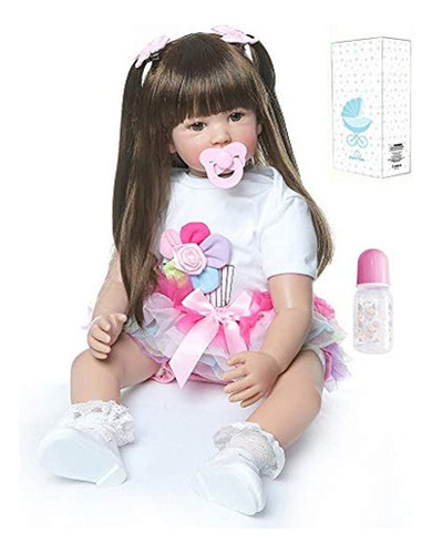 Zero Pam Reborn Baby Dolls Niña Realista De 24 Pulgadas 60 C