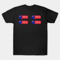 Comprar Remera Con Etiquetas Adhesivas Pequeas Fabricadas En