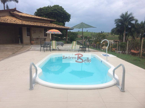 Chácara Com 4 Dormitórios À Venda, 1040 M² Por R$ 700.000,00 - Morada Dos Pássaros - Itatiba/sp - Ch0264