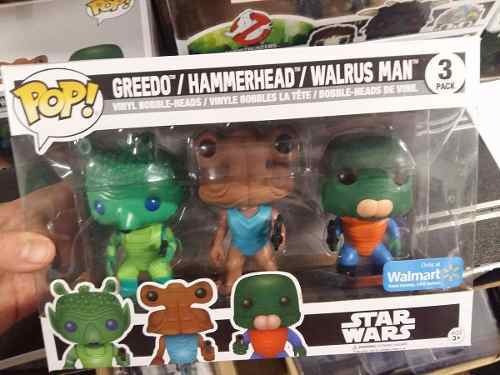 Funko Pop! - Star Wars - 3 Pack - Exclusivo Walmart