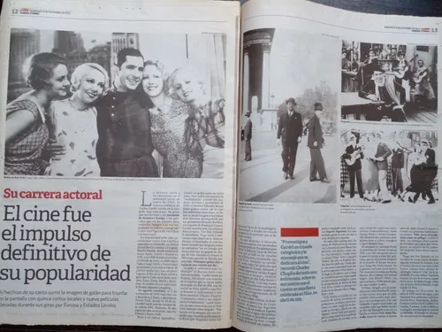 Suplementos Gardel Clarín Tiempo Argentino Años 83*95 Y 2012 (Usado)