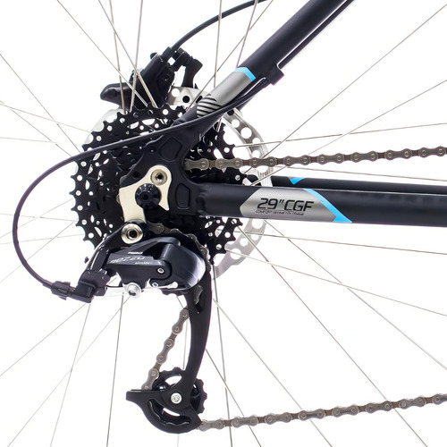 Bicicleta Mtb Aro 29 Rockrider Mountain Bike Freio Disco Cor Preto Tamanho Do Quadro M