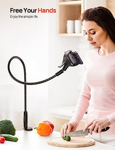 Soporte De Teléfono Aomiker Para Cama - Brazo Flexible 38
