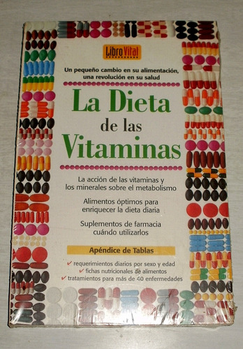 La Dieta De Las Vitaminas -  Libro Vital - Nuevo Sellado