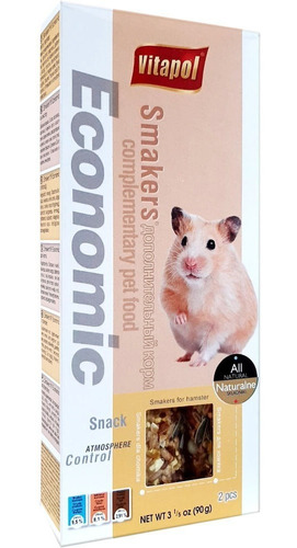 Vitapol Smakers Barras Super Alimento Para Hamster 2 Pcs 90g