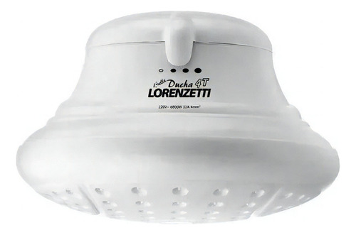 Kit de ducha Bella Ducha de 4 toneladas, 127 V x 5500 W, 2 piezas, color blanco Lorenzetti, potencia 5500 W 110 V