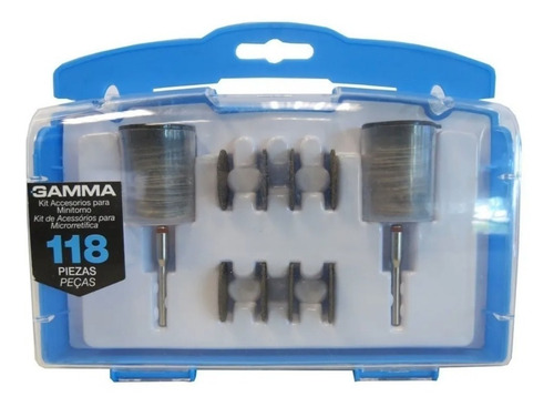 Imagen 3 de 9 de Kit Accesorios Para Minitorno 118 Pz Gamma Einhell Dremel