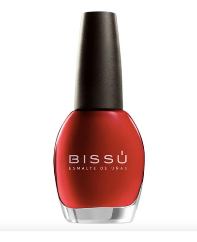 Esmalte De Uñas Bissú Color Bermellon 1 Pieza De 15ml