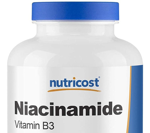 Vitamina B3 Niacinamida 500mg