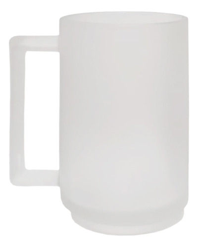 Caneca Chopp Vidro Jateado 330ml Para Sublimação 10 Unidades Cor Transparente Sem personalização