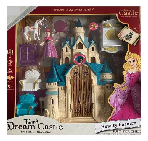 Castillo Princesa Con Accesorios Luz Sonido Dream Castle