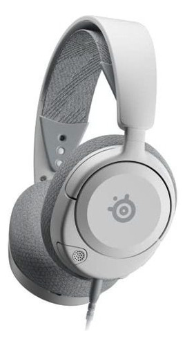 Steelseries New Arctis Nova 1p Multi-system Gaming Headset Hi-fi Drivers 360° Spatial Audio Comfort Design Durable Lightweight Noise-cancelling Mic Ps5/ps4, Pc, Xbox, Switch - White