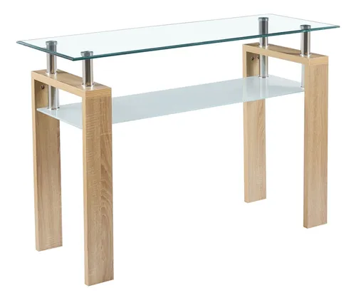 comprar Mesa De Arrimo Rectangular Y Vidrio