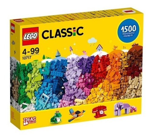 Lego Clasico Caja De 1500 Fichas 10717 Original