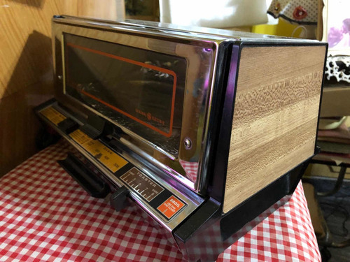 Horno Tostadora General Electric Impecable Año 78 Vintage