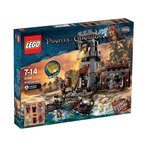 Todobloques Lego 4194 Piratas Del Caribe Whitecap Bay