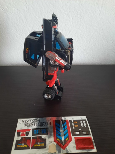 Transformers G1 Trailbreaker Iga Con Calcomanías Originales (Usado)