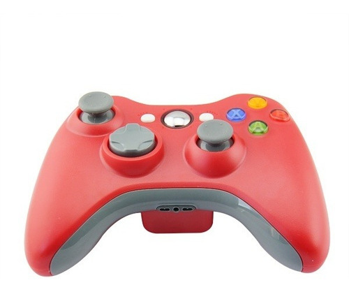 Joystick Inalambrico Xbox 360 Compatible Rojo