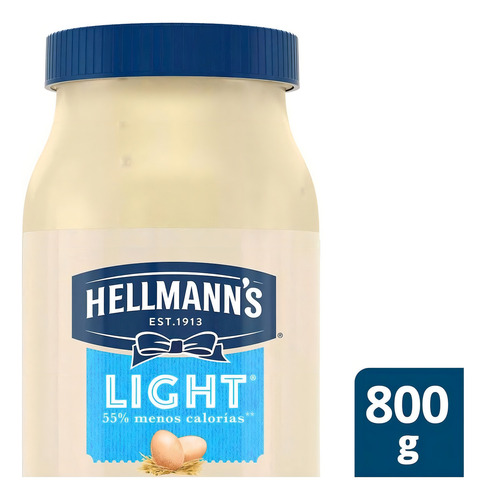 Mayonesa Hellmann's Light 800g