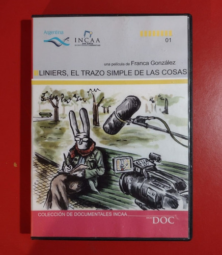 Dvd Liniers, El Trazo Simple De Las Cosas Incaa