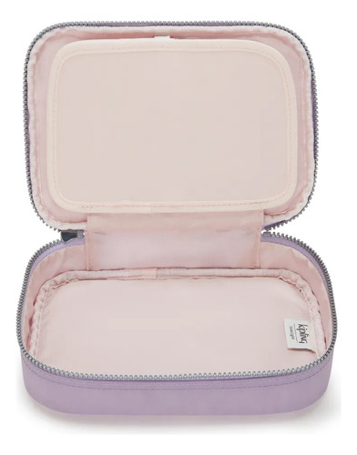 Estojo Kipling 100 Pens Magic Metallic Roxo