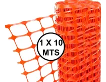 Comprar Malla Seguridad Herrabox MSN10M Naranja 10 Mts Largo X 1 Mts Alto Ideal Obras Jardines Y Mas