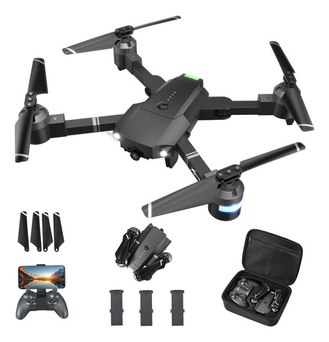 Drone Con Camara Para Adultos Y Ninos, Dron Attop Skyquad Pl