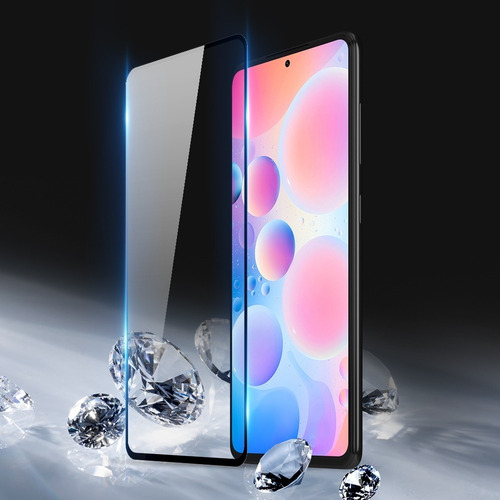 Imagen 4 de 7 de Xiaomi Redmi Note 10 Pro Lámina Vidrio Templado Full