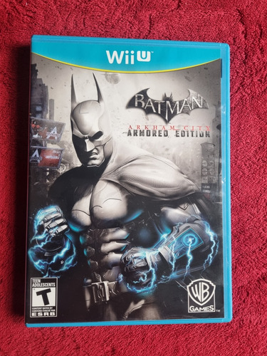 Batman Arkham City Armored Edition Wiiu Completo Y Original 