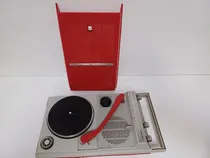 Comprar 7k Pequeño Antiguo Tocadiscos Vintage Funcionando Portatil