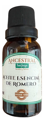 Aceite Esencial De Romero 20ml Caída Cabello Canas Dolores