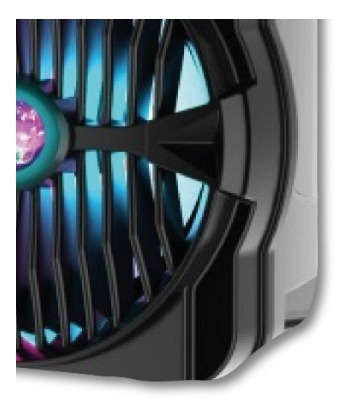 Imagen 5 de 6 de Parlante Portatil Micro 813 10w Bluetooth 8 Pulgadas
