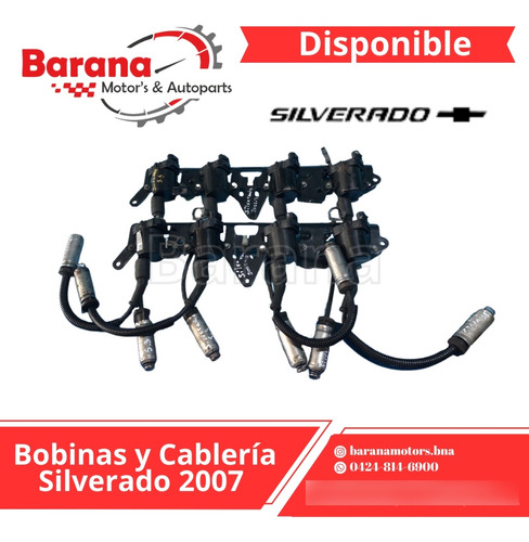 Bobinas Y Cableria Silverado 2007
