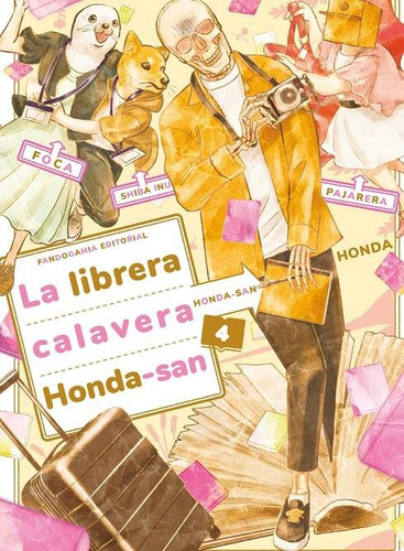 Libro La Librera Calavera Honda-san 4 - Honda