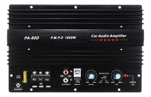 Amplificador De Audio Para Coche, 12 V, 1000 W, Amplificador