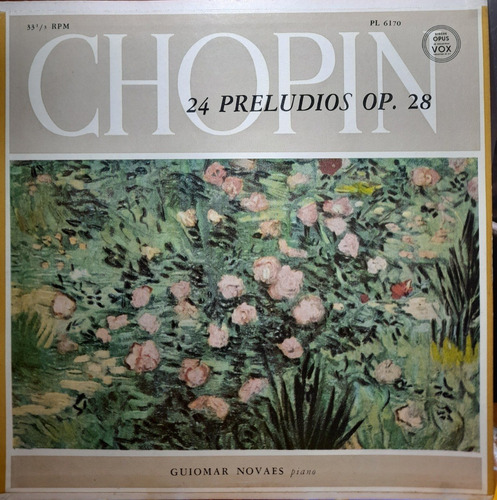 Lp Guiomar Novaes (chopin 24 Preludios Op 28)