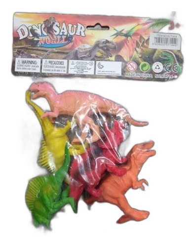 Dinosaurios Juguetes Para Niños Set De 6 Piezas 15 Cm.