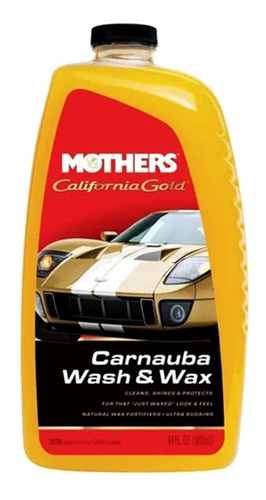 Shampoo Com Cera Carnauba Wash & Wax California Gold Mothers