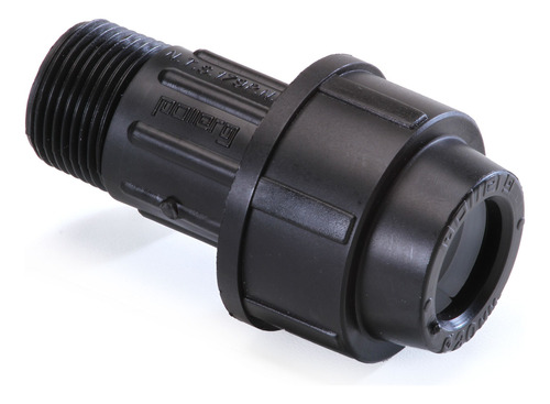 100 Unid Adaptador Tubo Azul Pead 20 Mm P/ Tubo Marrom 3/4