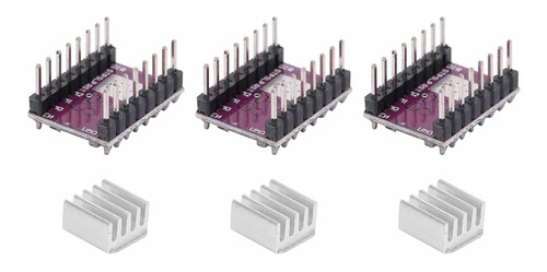 Micro Motor 3 Pieza Modulo Controlador Paso 4 Capa Pcb 3d