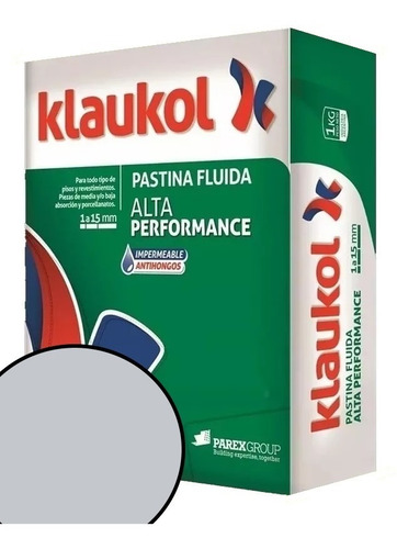Pastina Klaukol Fluida 5kgs Gris Claro Alt Cuotas