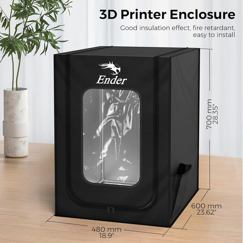 Creality Oficial De La Impresora 3d De La Impresora, Cubiert